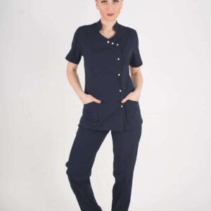 Komplet na kopčanje Aylu teget